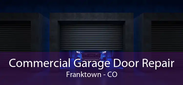 Commercial Garage Door Repair Franktown - CO