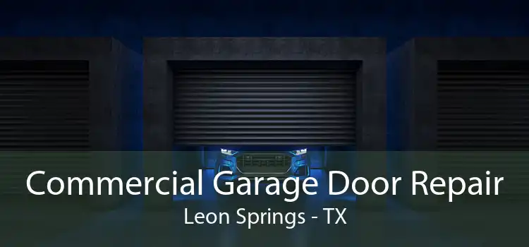 Commercial Garage Door Repair Leon Springs - TX