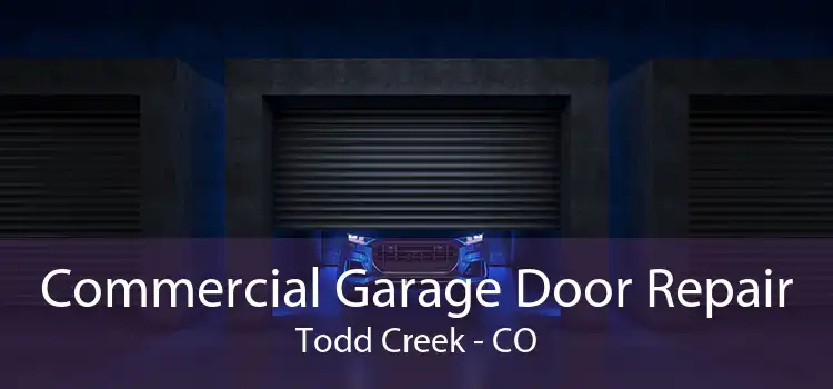 Commercial Garage Door Repair Todd Creek - CO