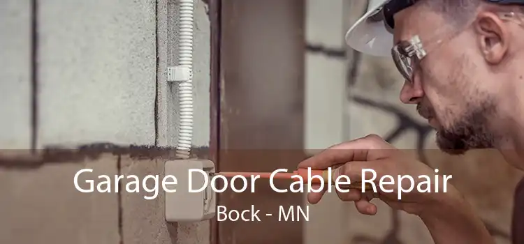 Garage Door Cable Repair Bock - MN