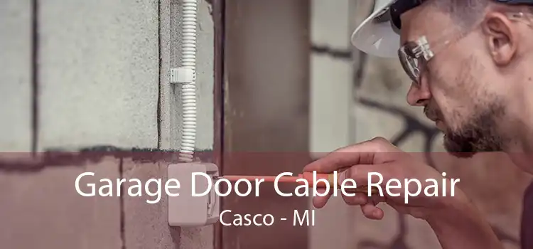 Garage Door Cable Repair Casco - MI