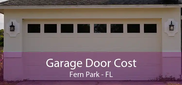 Garage Door Cost Fern Park - FL