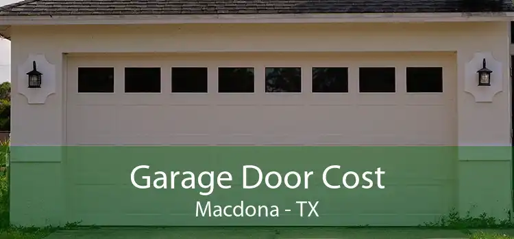 Garage Door Cost Macdona - TX