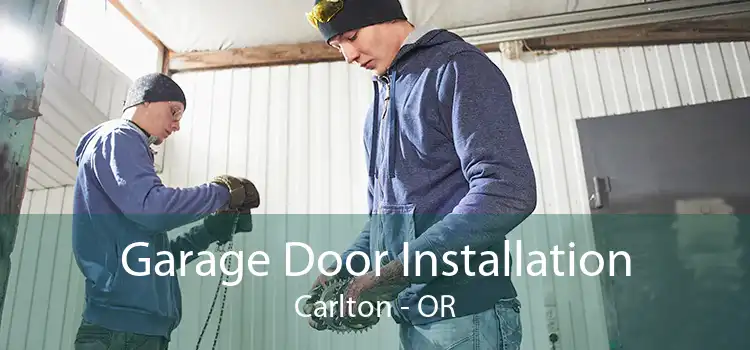 Garage Door Installation Carlton - OR