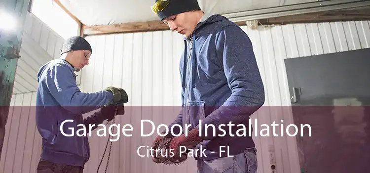 Garage Door Installation Citrus Park - FL