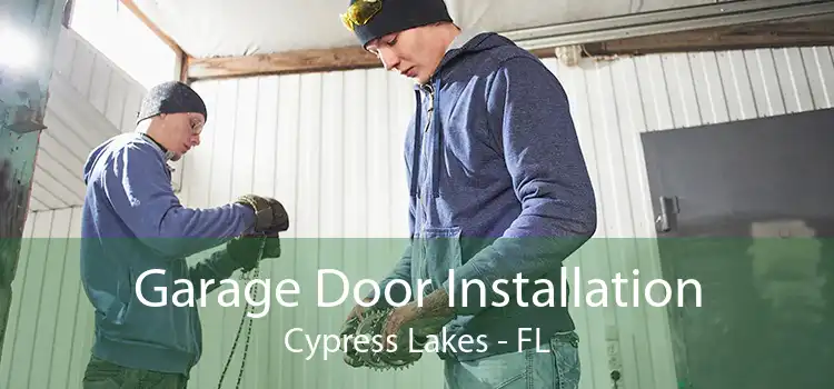 Garage Door Installation Cypress Lakes - FL