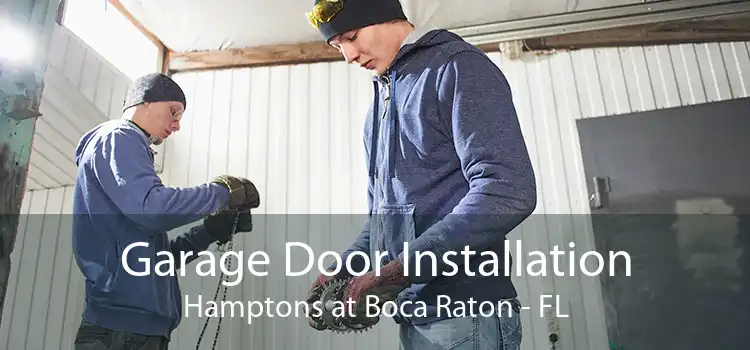 Garage Door Installation Hamptons at Boca Raton - FL