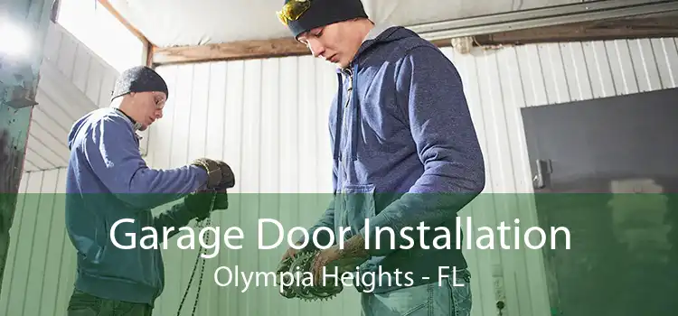 Garage Door Installation Olympia Heights - FL