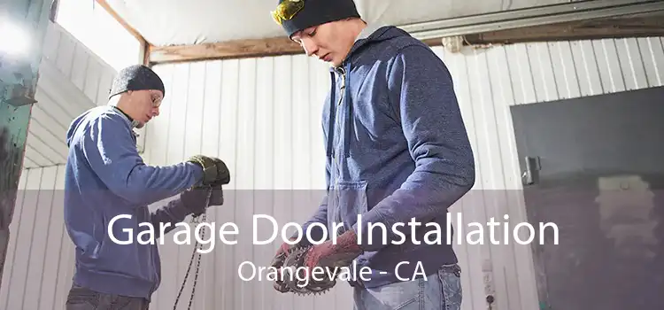 Garage Door Installation Orangevale - CA