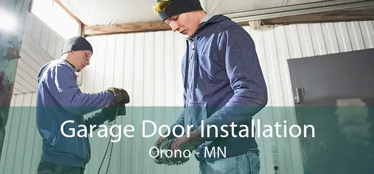 Garage Door Installation Orono - MN