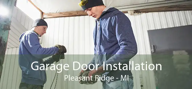 Garage Door Installation Pleasant Ridge - MI
