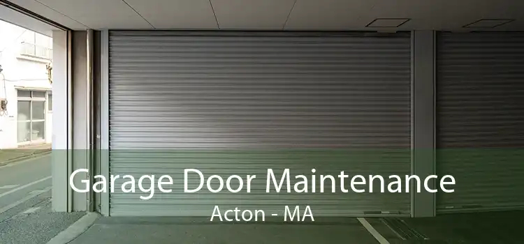 Garage Door Maintenance Acton - MA