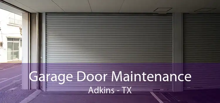 Garage Door Maintenance Adkins - TX