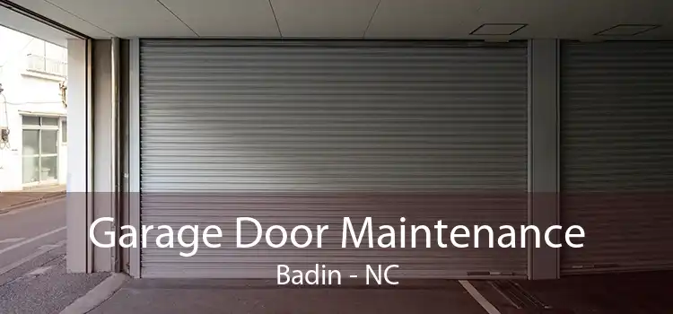 Garage Door Maintenance Badin - NC