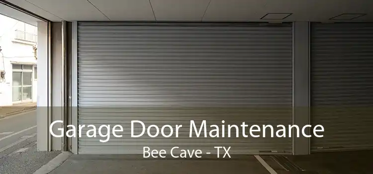Garage Door Maintenance Bee Cave - TX