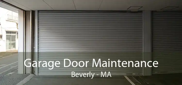 Garage Door Maintenance Beverly - MA