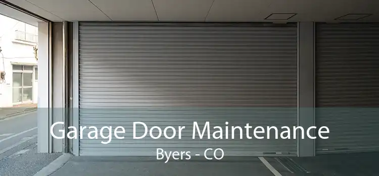 Garage Door Maintenance Byers - CO