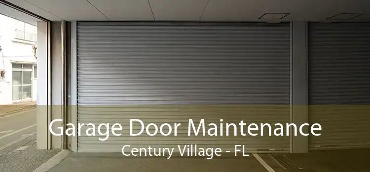 Garage Door Maintenance Century Village - FL