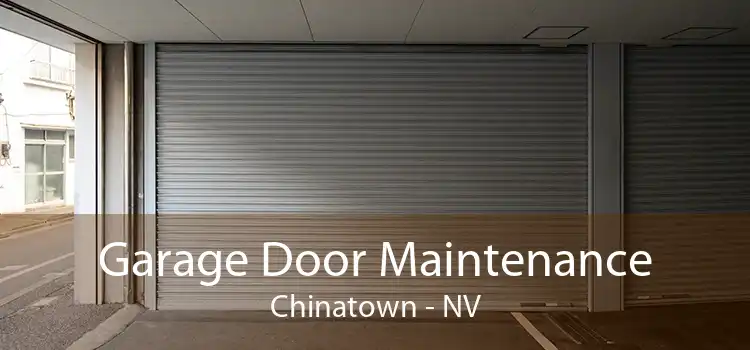 Garage Door Maintenance Chinatown - NV