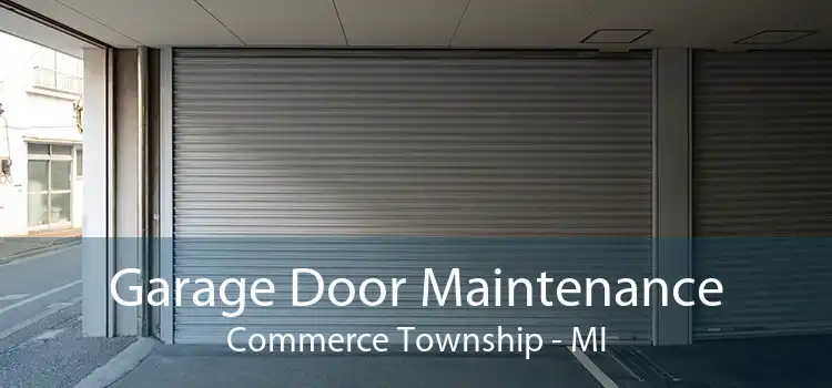 Garage Door Maintenance Commerce Township - MI