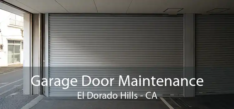 Garage Door Maintenance El Dorado Hills - CA