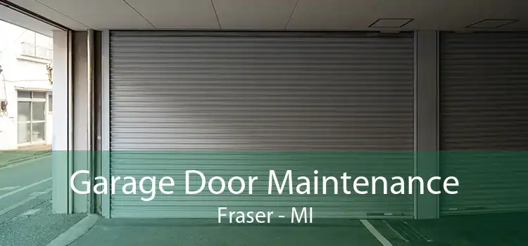 Garage Door Maintenance Fraser - MI
