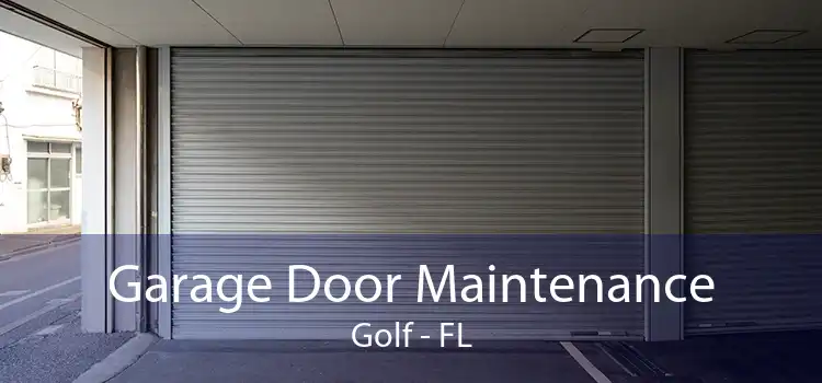 Garage Door Maintenance Golf - FL
