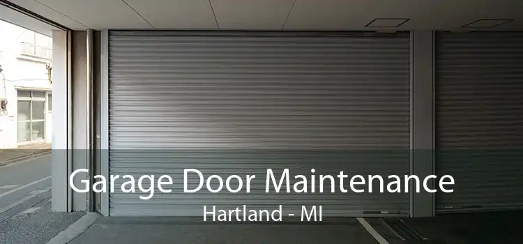 Garage Door Maintenance Hartland - MI