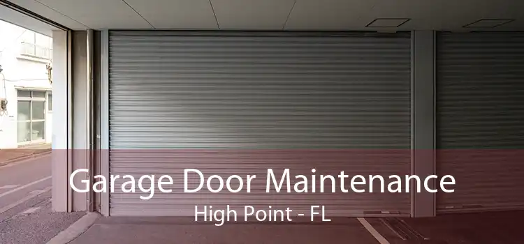 Garage Door Maintenance High Point - FL