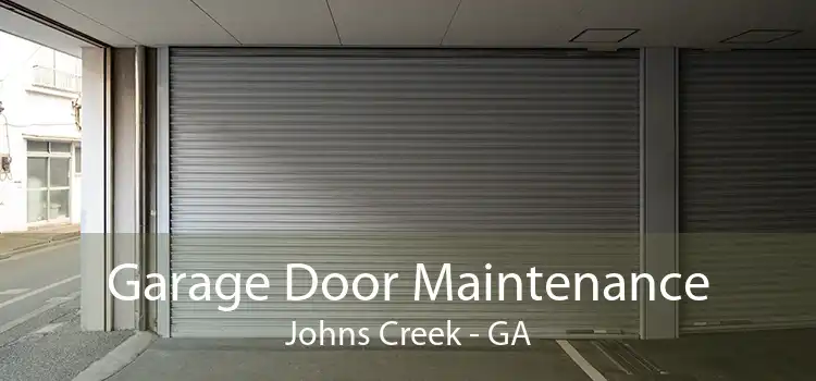  Garage Door Maintenance Johns Creek - GA