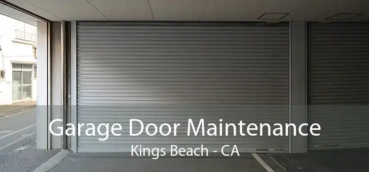Garage Door Maintenance Kings Beach - CA