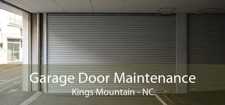 Garage Door Maintenance Kings Mountain - NC