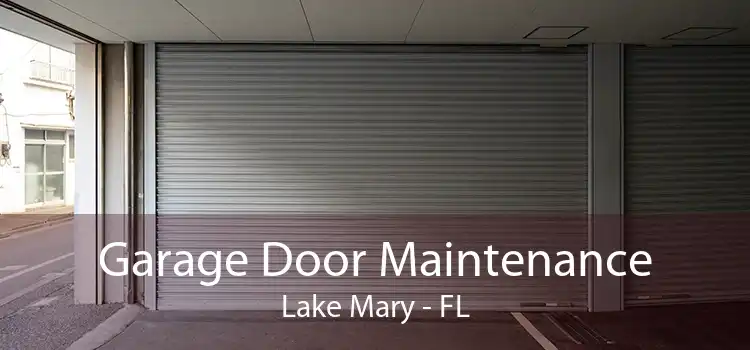 Garage Door Maintenance Lake Mary - FL
