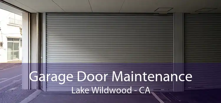 Garage Door Maintenance Lake Wildwood - CA