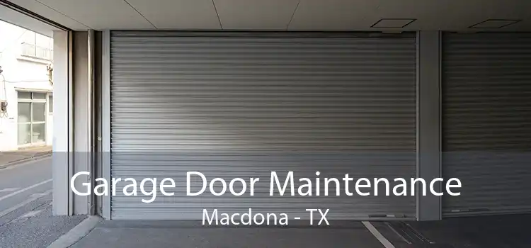 Garage Door Maintenance Macdona - TX