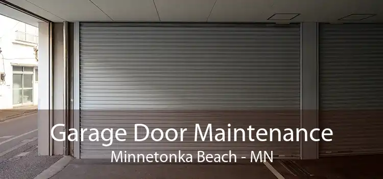 Garage Door Maintenance Minnetonka Beach - MN