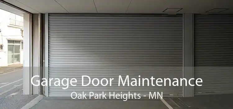 Garage Door Maintenance Oak Park Heights - MN