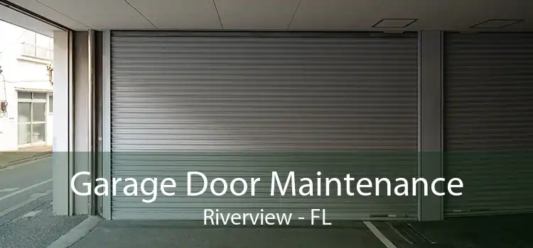 Garage Door Maintenance Riverview - FL