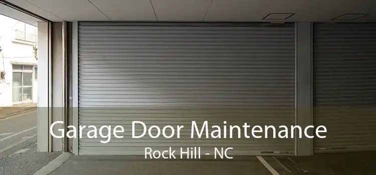 Garage Door Maintenance Rock Hill - NC