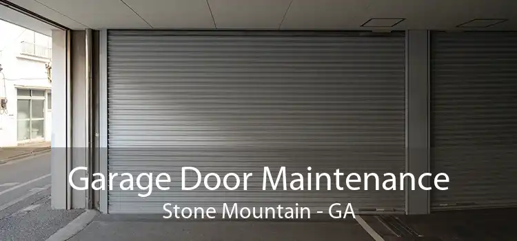 Garage Door Maintenance Stone Mountain - GA