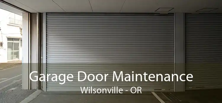 Garage Door Maintenance Wilsonville - OR