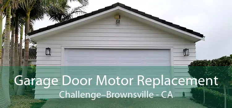Garage Door Motor Replacement Challenge–Brownsville - CA