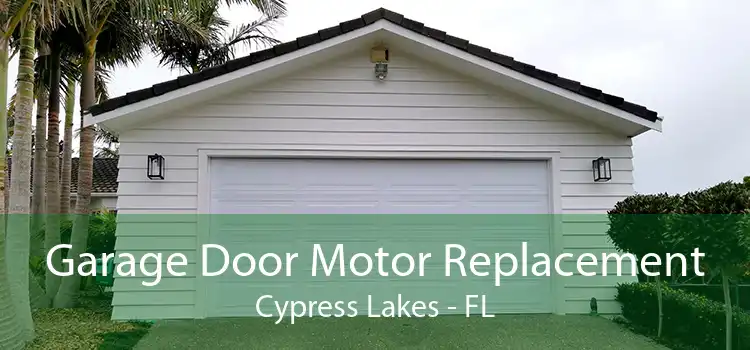 Garage Door Motor Replacement Cypress Lakes - FL