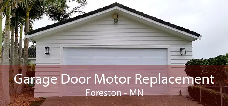 Garage Door Motor Replacement Foreston - MN