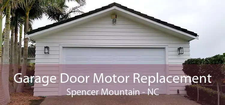 Garage Door Motor Replacement Spencer Mountain - NC