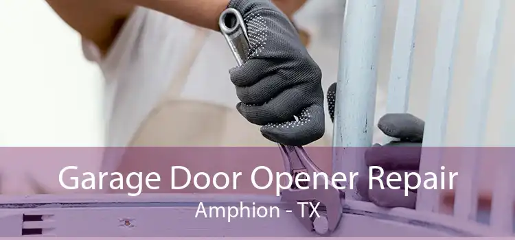Garage Door Opener Repair Amphion - TX