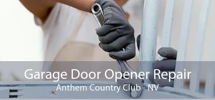 Garage Door Opener Repair Anthem Country Club - NV