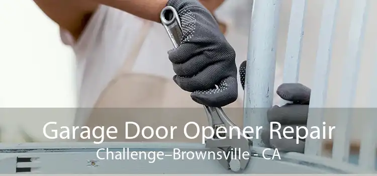 Garage Door Opener Repair Challenge–Brownsville - CA