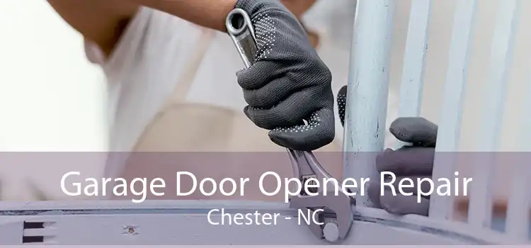 Garage Door Opener Repair Chester - NC
