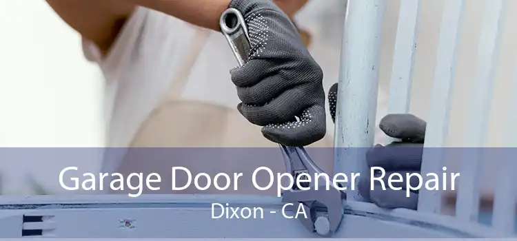 Garage Door Opener Repair Dixon - CA